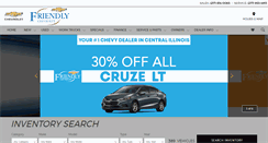 Desktop Screenshot of friendlychevroletspringfield.com